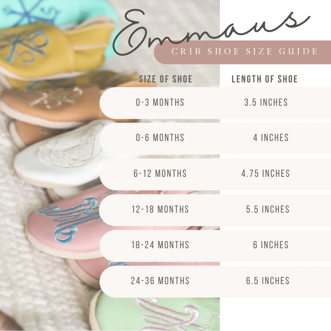 Emmaus Crib Shoes | Baptismal - Image 3